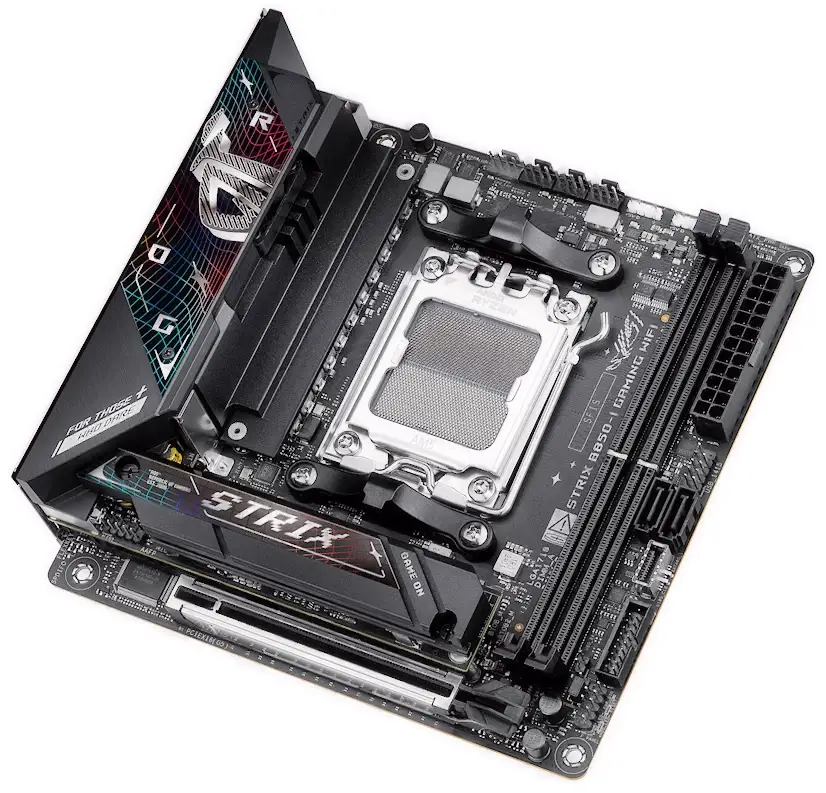 Montaje ASUS ROG STRIX B850-I GAMING WIFI Lozoya Informático Lozoya - Montaje ASUS ROG STRIX B850-I GAMING WIFI Lozoya