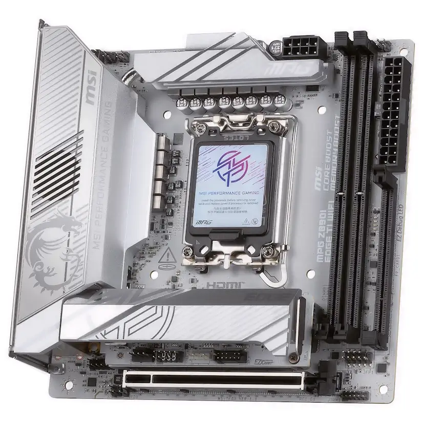 Montaje Placa Base MSI MPG Z890I EDGE TI WIFI Gaming PC Lozoya Montaje Placa Base MSI MPG Z890I EDGE TI WIFI Gaming PC Lozoya